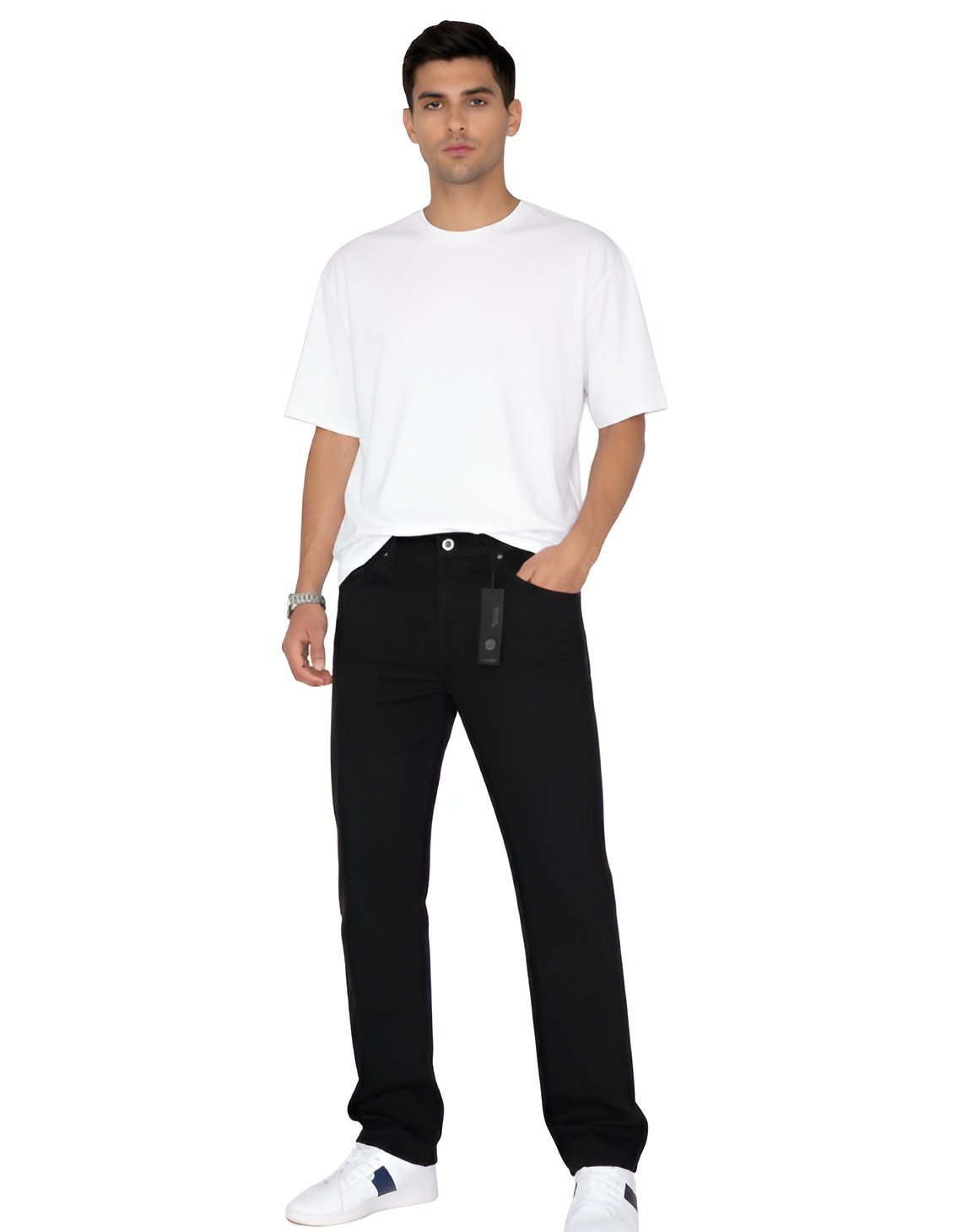Baggy-noire-4 Jeans - Coupe Baggy Simple